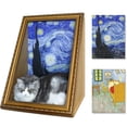 thumbnail image 1 of Pintura al óleo de doble cara con rascador Cat House RAKKIHORU, 1 of 6