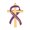 A, variant on Memorial Service Brooch Pin Ribbon Lapel Badge Gold Tone Alloy Accessory for Mourning Ceremony Guests and Family