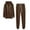 Brown, variant on Honeeladyy Sweatsuits for Women, Jogger Set Hoodie Two Piece Lounge Suit Long Sleeve Athletic Outfits with Pockets