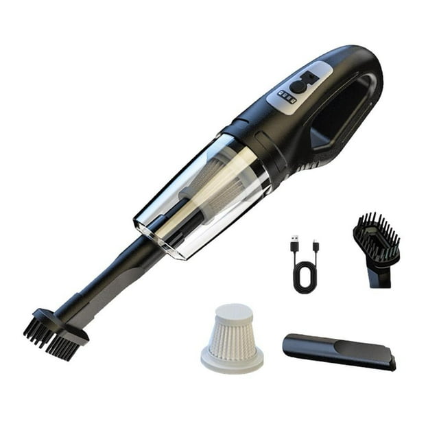 Cordless Car Vacuum Cleaner USB Charging Pet Hair Vacuum Cleaner Small Mini Cleaning Appliance For Car Interior Portable