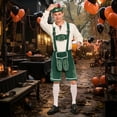 thumbnail image 5 of Joyfy Men's German Bavarian Oktoberfest Costume Set, Beer Costume Hat for Adults Halloween Fancy Dress Costumes and Beer Festival, 5 of 8