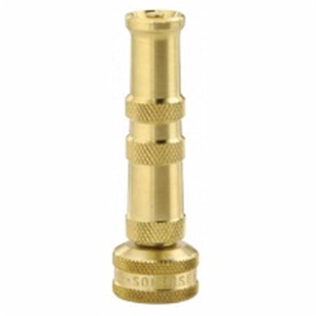 Melnor 581522 4 in. Green ThumbTwist Hose Nozzle Brass