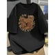 thumbnail image 1 of Men's Summer Cotton Short Sleeve T-Shirt with Cartoon Bear & "HOW YOU LIKE THAT" Graphic Print - White Casual Round Neck Tee, Regular Fit, Machine Washable, Bear T Shirt, Everyday Apparel, 1 of 6