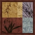 thumbnail image 2 of Great Art Now Floral Refrain by Keith Mallett, 2 Piece Framed Art Set Each 13"W x 13"H, 2 of 3