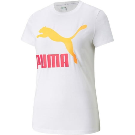 Puma Womens Logo Casual T-Shirt