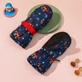 thumbnail image 2 of Toddler Snow Gloves 3T Children Gloves Girls Boys Cartoon Rabbit Mittens Winter Warm Thick Windproof Ski Gloves Gloves for Boys Girls Youth, 2 of 4