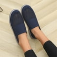 thumbnail image 6 of Sngxgn Women's Casual Flats Shoes, Soft Comfortable Casual Ballet Shoes(Dark Blue,40), 6 of 8