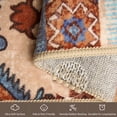 thumbnail image 5 of SIXHOME 2'x6' Runner Rugs Vintage Boho Washable Rugs Runner Soft Moroccan Geometric Indoor Runner for Kitchen Laundry Room Bathroom Hallway Bedroom Entryway Nonslip Aztec Rug Colorful and Red, 5 of 5