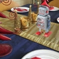 thumbnail image 4 of Robot Wind Up Toy, Wind Up Jouets de Marche en Fer Blanc Interactif pour l'Anniversaire, 4 of 8