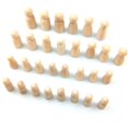 thumbnail image 2 of Muñecos De Madera Con Clavija, Figuras De Madera Sin Terminar Para Niños Y Niñas, Muñecos De Ángel Para Manualidades Diy 30 Uds. Eigraketly HA023411-00, 2 of 7