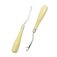 thumbnail image 1 of MasteelfCA 2pcs Latch Hook Crochet Needle Hook Tool Weaving Tools for Handmade Creative DIY, 1 of 5