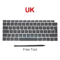 thumbnail image 4 of New A1932 Key Keycaps Keys Cap butterfly Keyboards Repair For Macbook Air Retina 13inch 2018 2019 Year Italy, 4 of 6