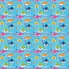 Gift Wrap - Baby Shark - 30 Inch X 5ft - Paper - 1 Roll