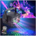 6hole 8hole UV stage light laser light stroboscopic remote control