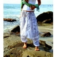 thumbnail image 2 of Voyuo Womens Yoga Harem Pants Baggy Drop Crotch Boho Festival Hippie Pants, 2 of 5