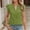 Green, variant on Women Dressy Casual Blouse Ruffle Sleeve V Neck Textured Shirts Summer Business Work Tops by by Tops Floral Shirt Maternity Blouses Long Sleeve Sports Shirt Women Cute Summer Top Girl Tan Lace Tops