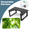 thumbnail image 5 of Taburete Forest Angle Bamboo para inodoro en cuclillas, 5 of 5