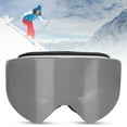 thumbnail image 4 of Anti Fog Ski Goggles, Breathable Replaceable Lens OTG Ski Goggles Protective  For Skating Black Lens,Blue Lens,Silver Lens, 4 of 8