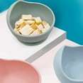 thumbnail image 3 of Baby Silicone Suction Cup Bowl Spoon Set Non-Slip Learning Feeding Dinnerware, 3 of 8