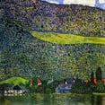 thumbnail image 3 of Klimt, Gustav 12x12 Black Modern Framed Museum Art Print Titled - Unterach Am Attersee 1915, 3 of 5