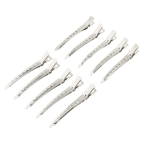 10pcs Alligator Duck Bill Clips Hair Styling Clips