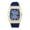 Blue; Gold, variant on Men's Luxury Watch with Unique Tonneau Shape, Comfortable Silicone Band, Show your Style with Charles Raymond Design (ST10538 BLK BLK)