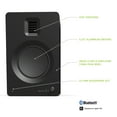 thumbnail image 3 of Kanto TUK Premium Powered Bookshelf Speakers with Bluetooth - Pair (Matte Black), 3 of 8