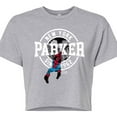 thumbnail image 3 of Marvel Spider-Man - Peter Parker - Juniors Cropped Graphic T-Shirt, 3 of 5