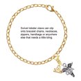 thumbnail image 2 of Delight Jewelry Silver-tone Caduceus - OTA - Gold-tone Clip on Charm with Mini Year 2025, 2 of 4