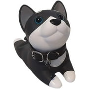 Phone Holder - Cute Cartoon Dog Phone Bracket Lovely Animal Desktop Cell Phone Stand Novelty Desktop Multi-Function Desk Phone Stand,Puppy Gift for Girl（Grey）