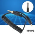 thumbnail image 1 of Cable Macho De 0,5 Mm A Macho De 6,35 Mm, Línea De Conexión De Cámara Digital Macho De 3,5 Mm A Macho De 6,35 Mm Simple Y Conveniente Para Accesorios Digitales, 1 of 7
