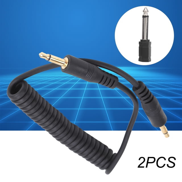 Cable Macho De 0,5 Mm A Macho De 6,35 Mm, Línea De Conexión De Cámara Digital Macho De 3,5 Mm A Macho De 6,35 Mm Simple Y Conveniente Para Accesorios Digitales