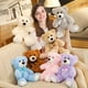 thumbnail image 2 of Peluche con forma de oso de peluche SNOWOLF, 35 cm, para niños, color azul, 2 of 7