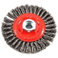 thumbnail image 1 of Cepillo de alambre Forney de 4 pulgadas con eje 5/8-11, 1 of 2