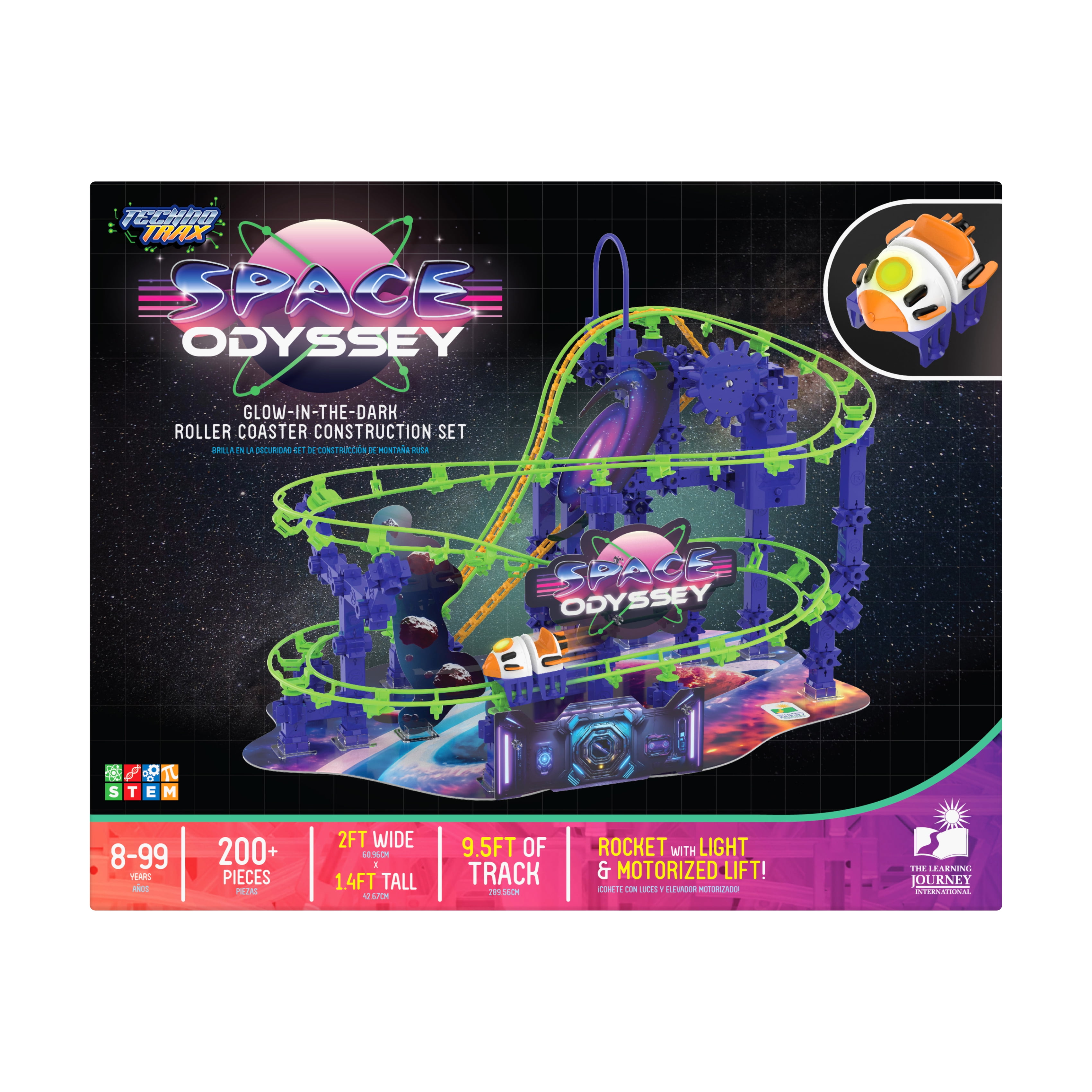 The Learning Journey Techno Trax - Space Odyssey: 200+ Pcs