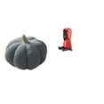 thumbnail image 1 of Cojín De Sofá De Felpa Con Forma De Calabaza De Halloween Y Estatua De Cabeza De Isla De Pascua, Escultura Moai De Resina, Decoración Decorativa Para Dormitorio Y Estantería., 1 of 8