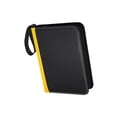 thumbnail image 2 of KLKCMS 9 Pockets Trading Cards Binder Holder Organizer Zipper Cards Collection Binder yellow, 2 of 9