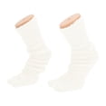 thumbnail image 1 of Ofertas Únicas 1 Par de Calcetines de Dos Dedos Cómodos y Gruesos para Mujeres Blancos, 1 of 6