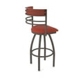 thumbnail image 2 of 860 Hunter 25" Swivel Counter Stool with Bronze Finish and Graph Poppy Seat and Back, 2 of 5