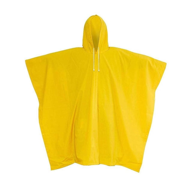 Impermeable Tipo Poncho Amarillo Unitalla PVC ADIR 571