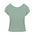 thumbnail image 4 of beishanbush Hot Sales Saving $10 Summer Basic Tee Women's Blouse,Short Sleeve Neck Cute Trendy Summer Under $10, 4 of 4