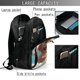 thumbnail image 4 of Balery Cute Angel Winged Dog Mochila con carga USB para hombre y mujer - Mochila impermeable y antirrobo para laptop con puerto USB para viajes, trabajo, 4 of 7