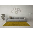 thumbnail image 3 of Ahgly Company Indoor Rectangle Abstract Yellow Modern Area Rugs, 8' x 12', 3 of 4