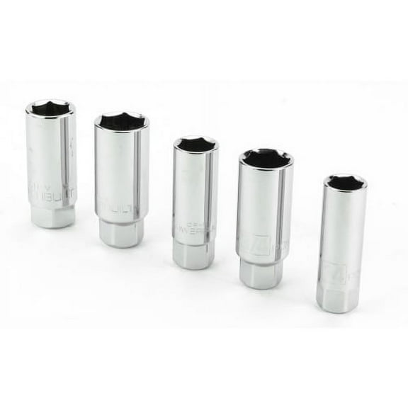 Powerbuilt 640855 Spark Plug Socket Set, 5 Piece, 3/8 In. Dr.