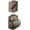Antique Pewter, variant on Schlage F59PLY605CAM Plymouth Single Cylinder Interior Pack - Brass