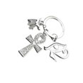 thumbnail image 2 of sweethay LLavero de Anubis Queen Egypt, llavero de moda y duradero, cierre de Metal de seguridad resistente, accesorio para llaves, teléfono móvil Ropa, zapatos y accesorios Miscelánea plata 2 sweethay AP014002-02, 2 of 6