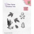 thumbnail image 4 of Nellie's Choice Christmas Time Clear Stamp Snowy Christmas Scene, 4 of 6