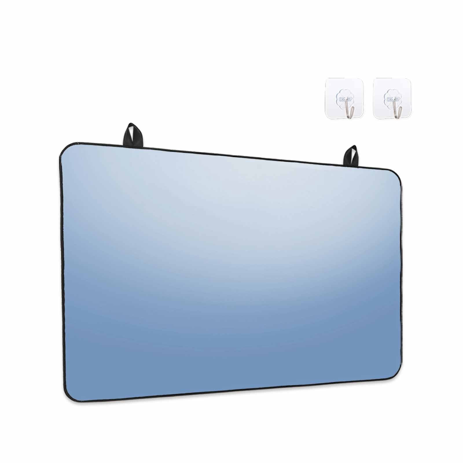 Blue Ombre Stove Top Cover for Electric Stove, Heat-proof & Non Slip Glass Top Stove Cover Protector, Modern Minimalist Gradient Aesthetic Kitchen Flat Cooktop Rubber Mat 24x21 Inches