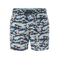 thumbnail image 5 of No Boundaries Men's & Big Men's Elastic Waist Swim Trunks, 6" Inseam, Size S-5XL, 5 of 5