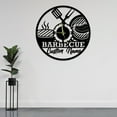 thumbnail image 4 of Craftnamesign Custom Barbecue Laser Cut Wall Clock For Kitchen Restaurant Decor, 4 of 4